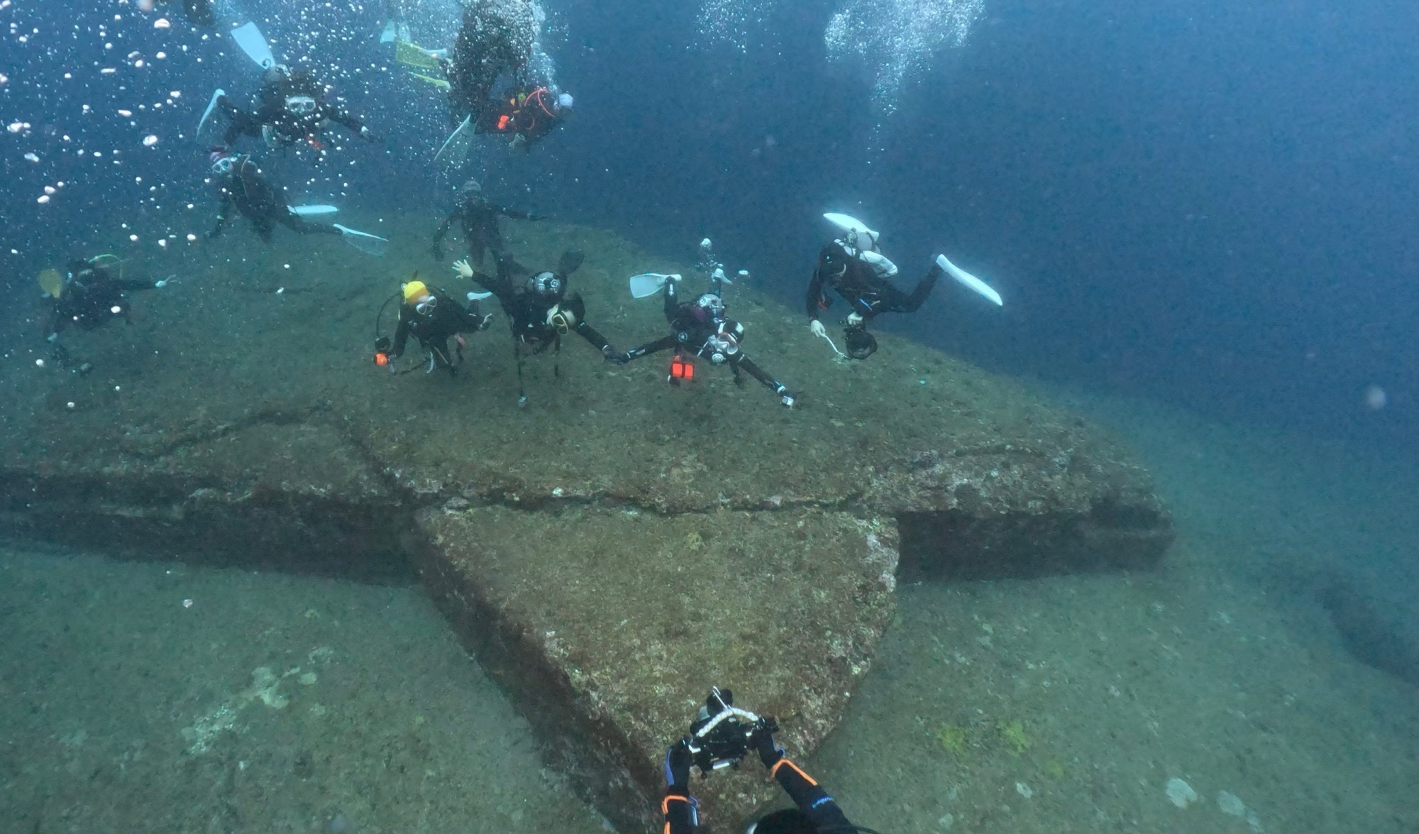 全チームでハンマー群れに遭遇！海底遺跡も行っちゃって、サイコゥー！