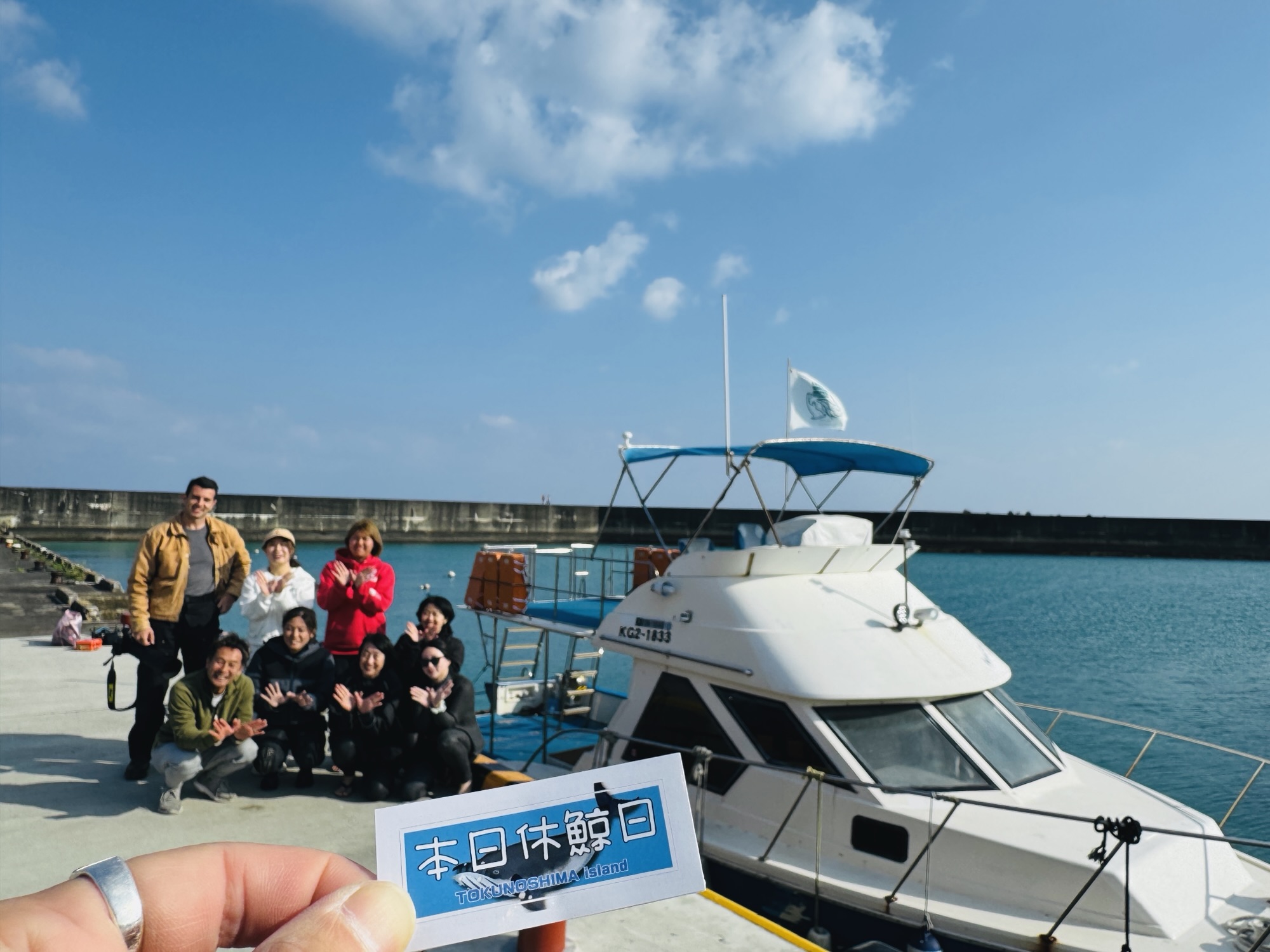 冬のホエールスイム！SEA HEAT初の試み！